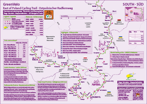 Green Velo • overview und planning map / Übersichts- und Planungskarte Green Velo